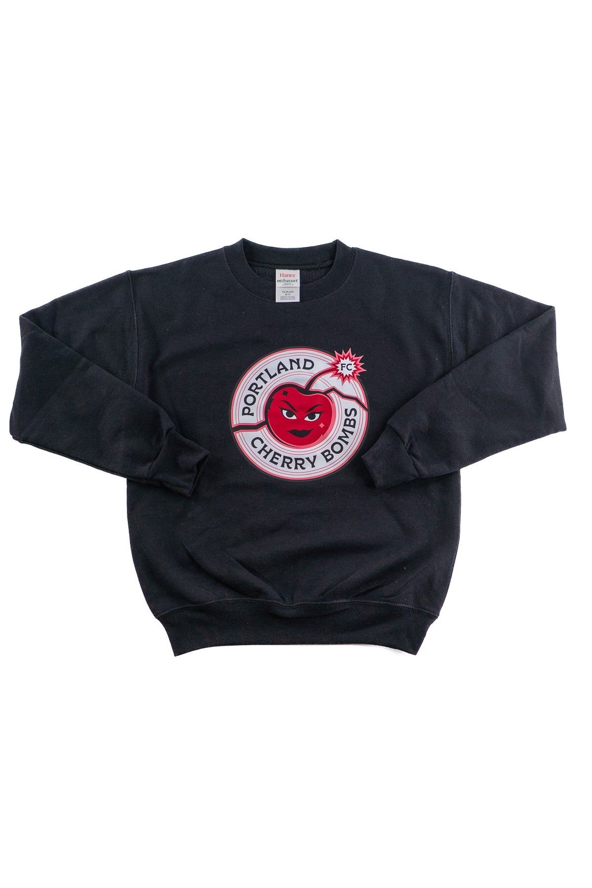 Bombs Badge Crewneck Youth - Black