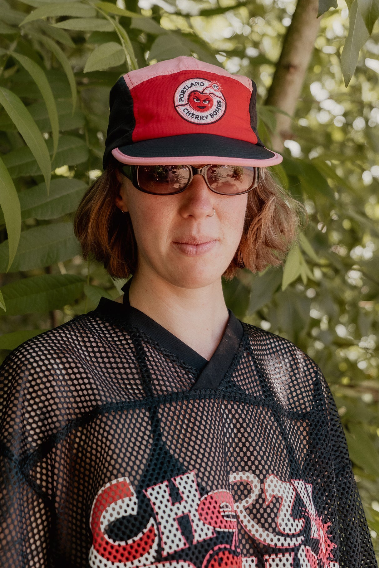 Cherry Bombs Biker Hat
