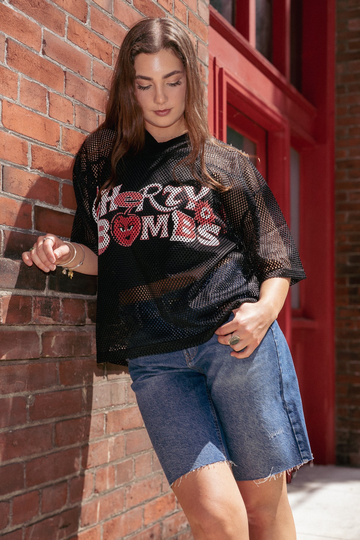 Cherry Bombs Mesh Jersey