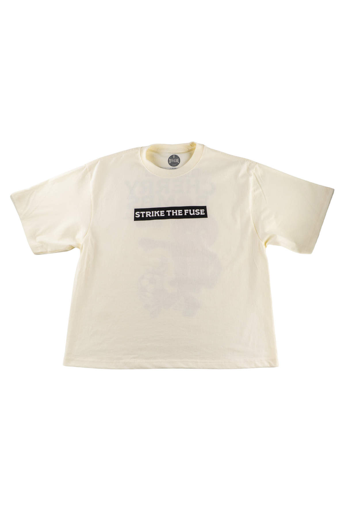 Strike the Fuse Tee - Cream