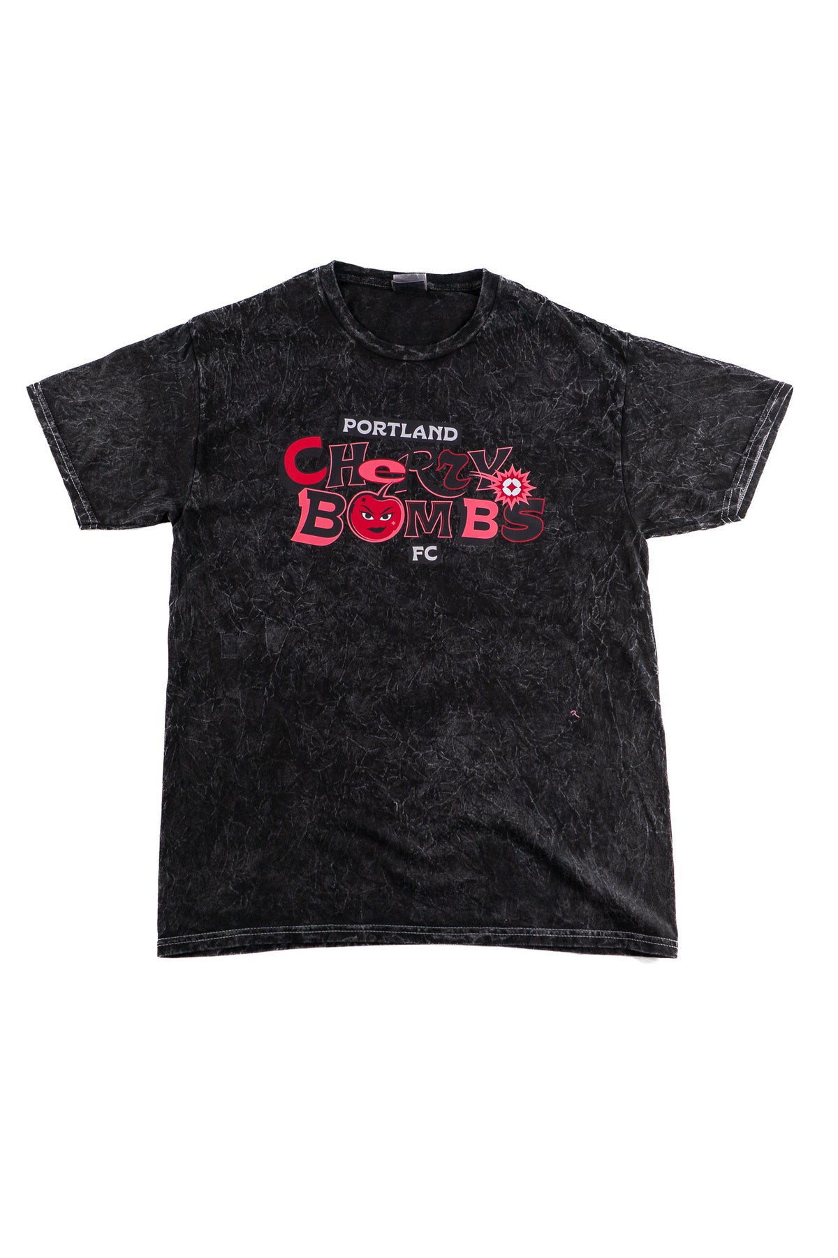 Cherry Bombs Wordmark Tee - Mineral Wash