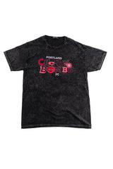 Cherry Bombs Wordmark Tee - Mineral Wash