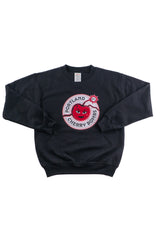 Bombs Badge Crewneck Youth - Black