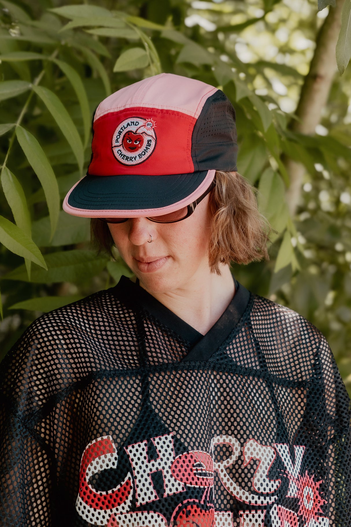 Cherry Bombs Biker Hat