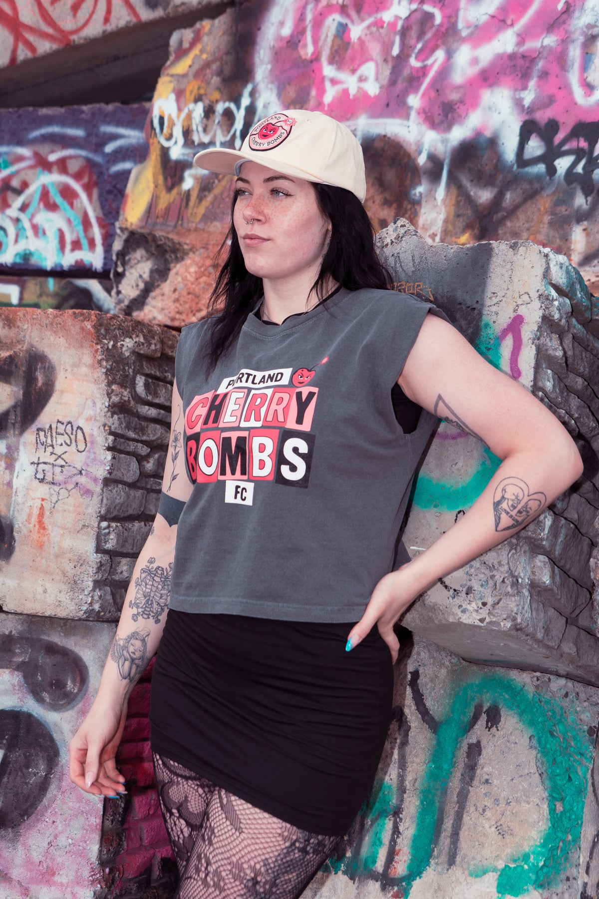 Cherry Bombs Muscle Tank