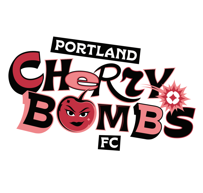 Cherry Bombs Wordmark Sticker